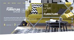 Desktop Screenshot of januaryfurnitureshow.com